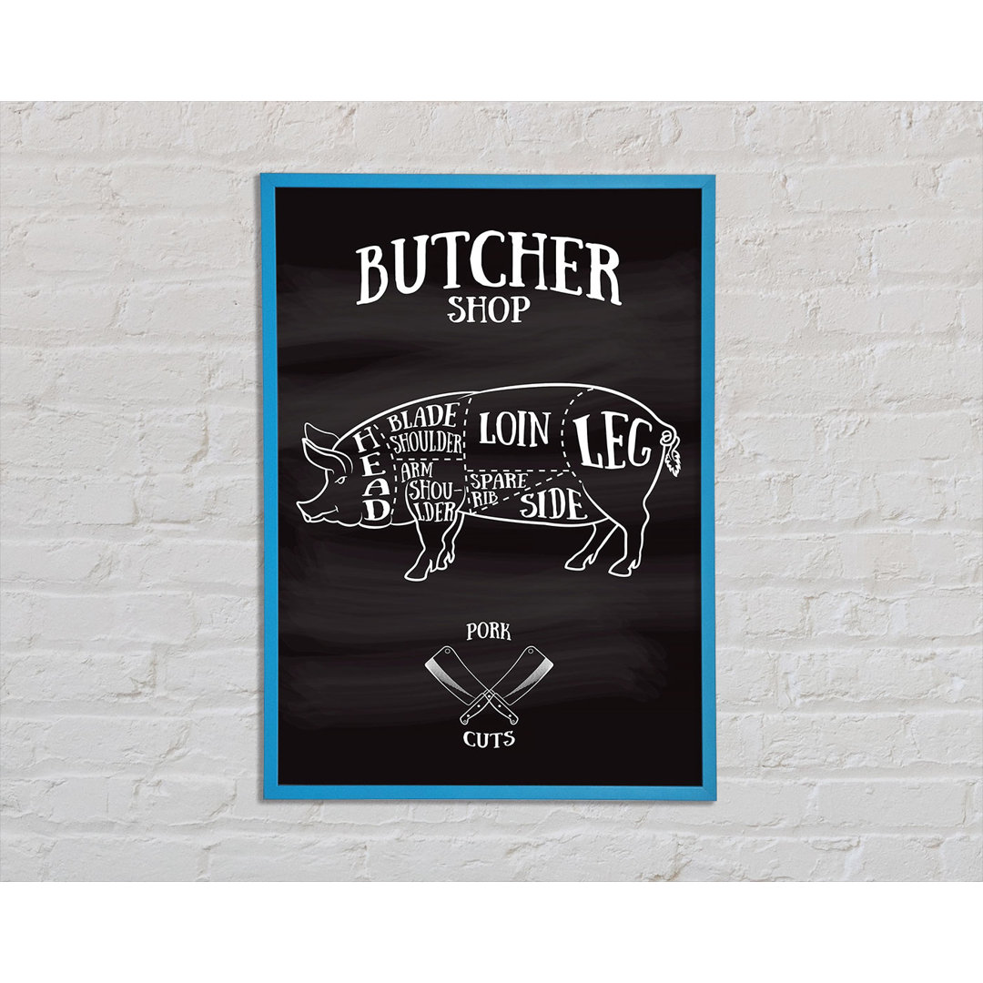 Butchers Selection 3 Gerahmter Druck Wandkunst