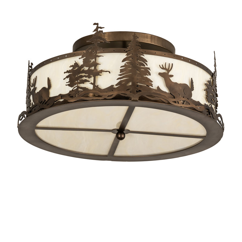 Gwynne 4 - Light Semi Flush Mount