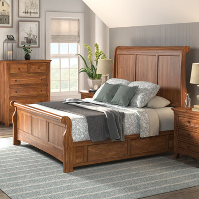 Melfa Sleigh Bed