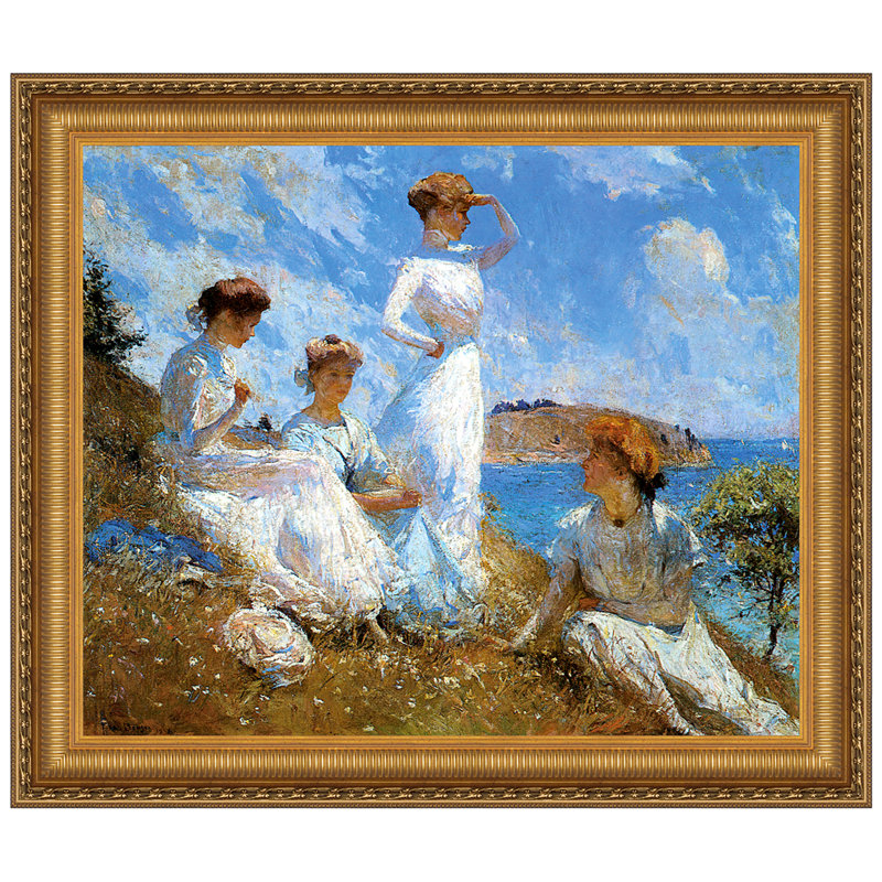«Summer, 1909», reproduction sur toile encadrée, H 15,75 po x l 17,25 po x P 1,875 po