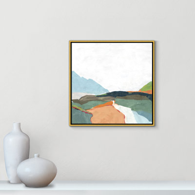 Addy April Morning - Peinture sur toile à cadre flottant