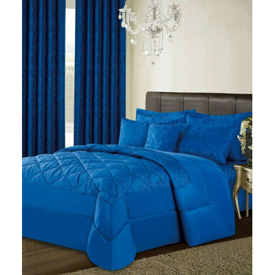 Dieter Polyester Paisley Bedspread with Pillowcases Included