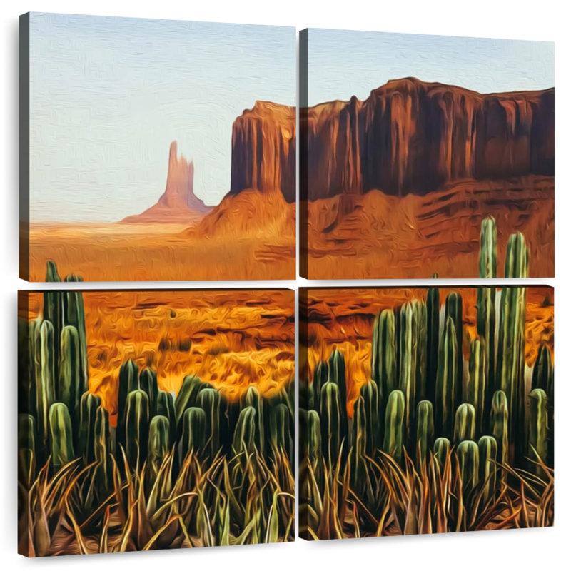 Alvord Arizona Desert, 74" H x 74" W