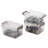 Wrought Studio™ 4 Pack 12oz Stackable Storage Boxes