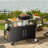 Meret Metal Kitchen Cart