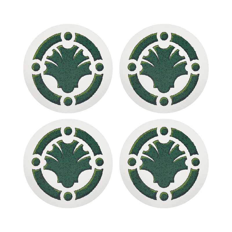 Timothy Corrigan Parterre Garden Pebble 16" Vinyl Placemat