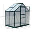 Calhoon 6.2 ft W x 4.3 ft D Hobby Greenhouse