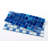 Premium Textured 0.9" X 0.9" Straight Edge Glass Mosaic Tile-108301301