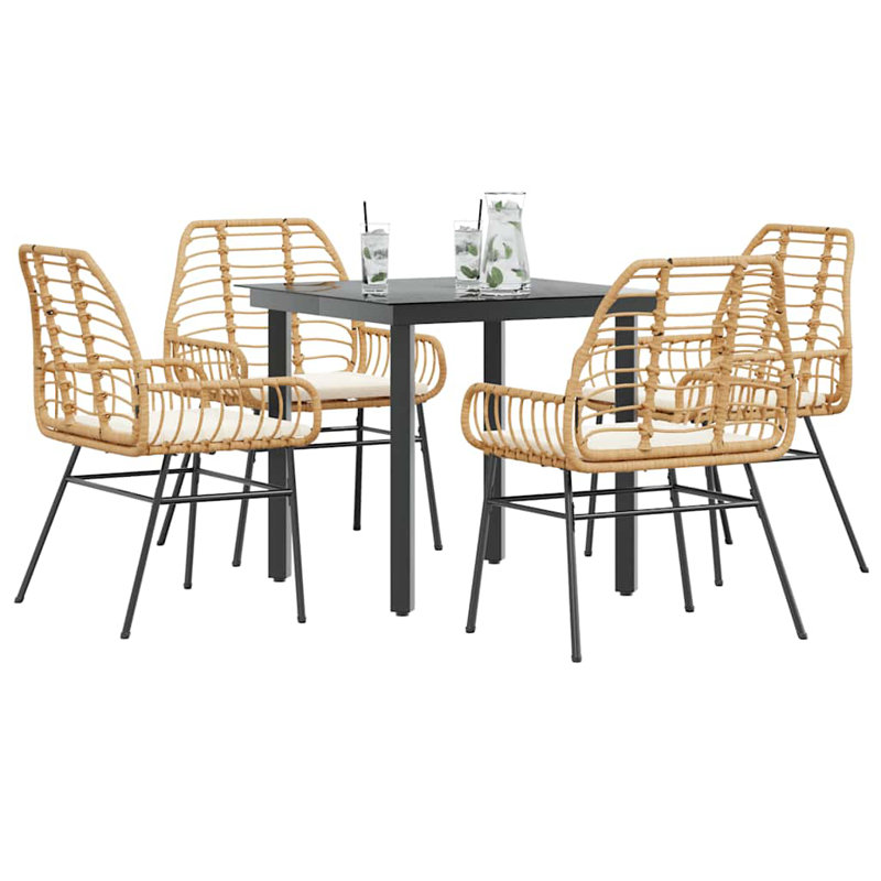 Ensemble repas d'extérieur 4 places Garden