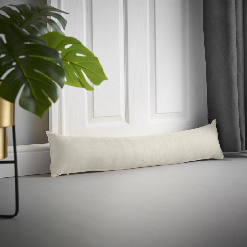 Nalaiyah Fabric Draught Excluder, Cream