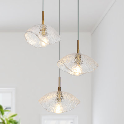 Luminaire suspendu à 3 lumières Amedeo certifié UL
