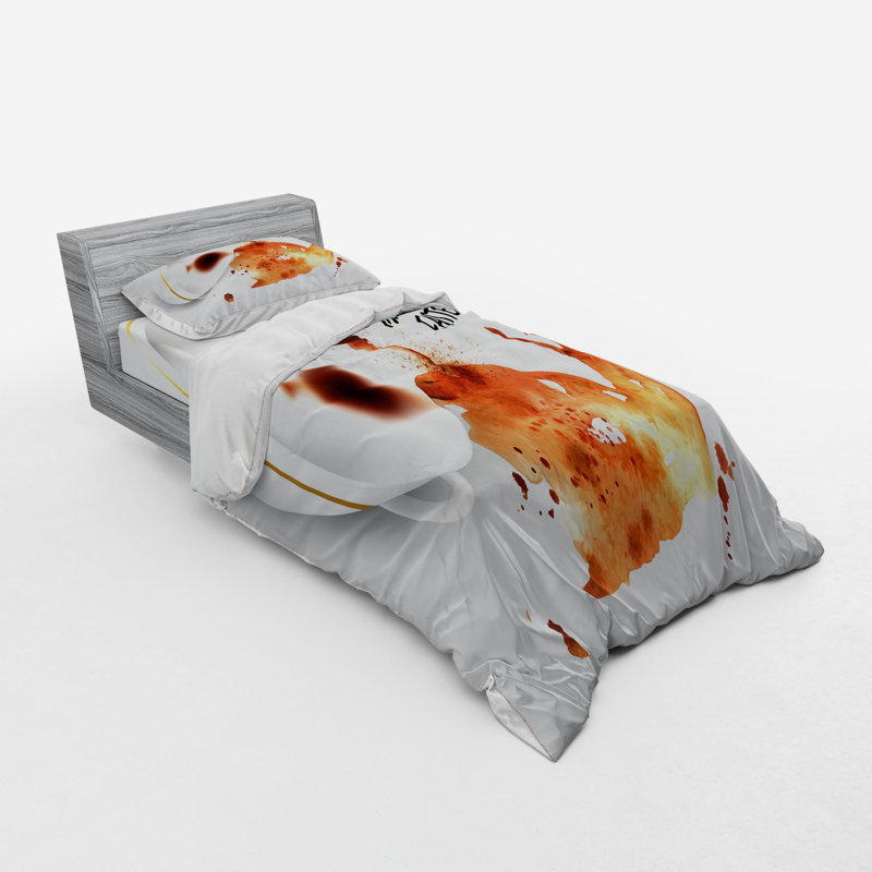 Farmhouse / Country Polyester Duvet Cover, Twin Duvet Cover + 2 Additional Pieces