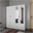 White Wardrobe Multistorage With 2 Mirrors