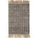 Kuba Black Handwoven Jute Rug