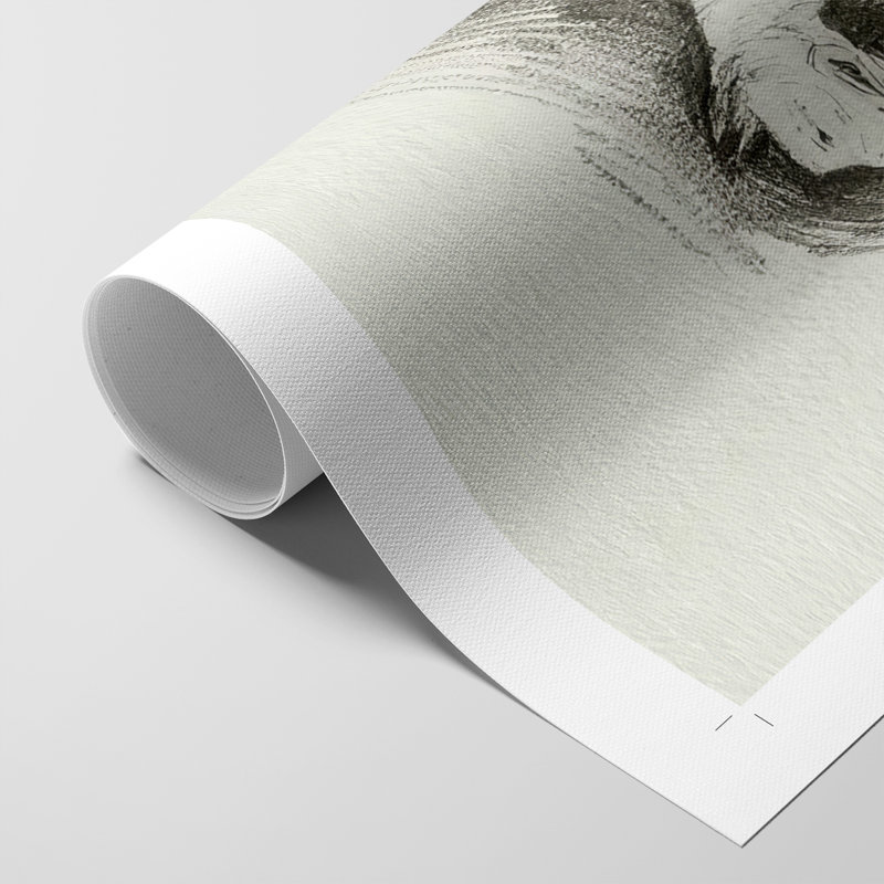 A Gentleman II - Impression sur toile seulement - NON-CADRE, H 27 po x l 18 po