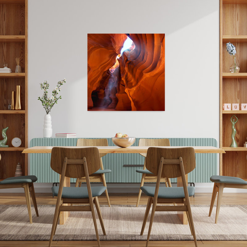 Art mural abstrait contemporain C C, H 36 po x l 36 po
