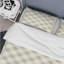 Ensemble de housse de couette Modern Gingham I beige et gris-109155547