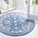 Tapis bleu Myatt