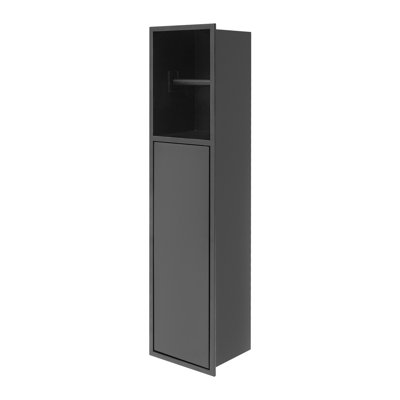 Armoire de rangement pour papier hygiénique 23,6 po 2 niveaux
