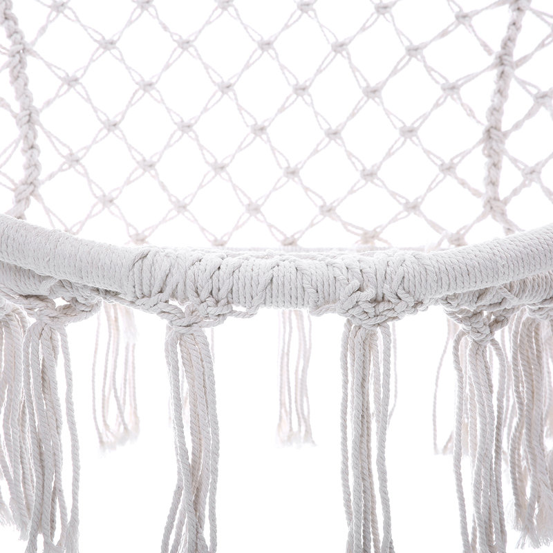 Katharine Deluxe Hammock Swing Chair, White