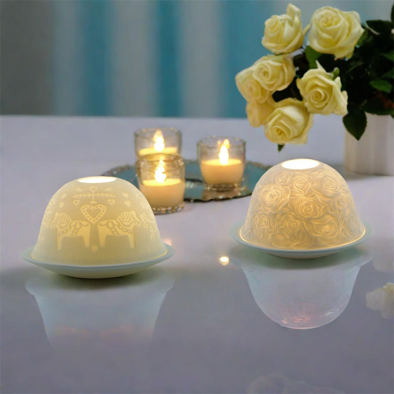 Glass Tealight Holder