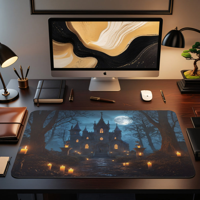Polyester Desk Pad, 31.5x15.5