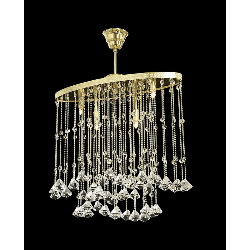 Bruno 4 - Light Crystal Chandelier