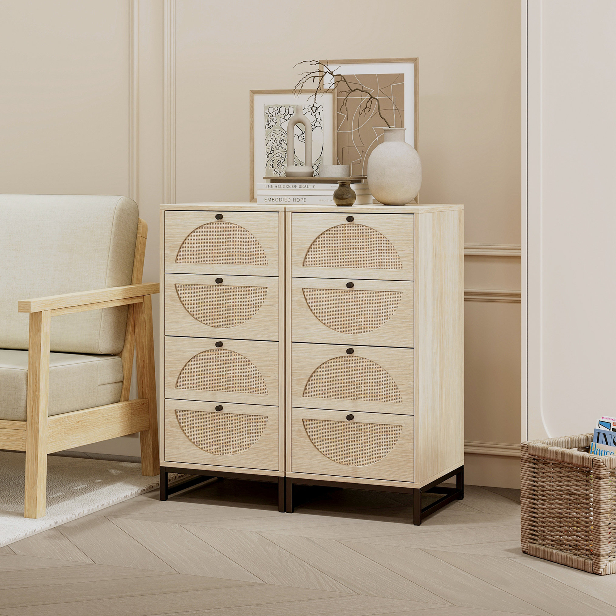 Bay Isle Home Annot 4 Drawer Dresser Wayfair Canada