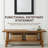 55" Long 2-Tier Shoe Bench