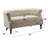Loveseat Sofa for Living Room - Long Couch in a Box, Love Seat for Small Area, Couches for Living Room