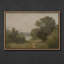 Art mural encadré, rétro, antique et classique pour chambre à coucher - 24 po x 36 po-1705724058-1705724057