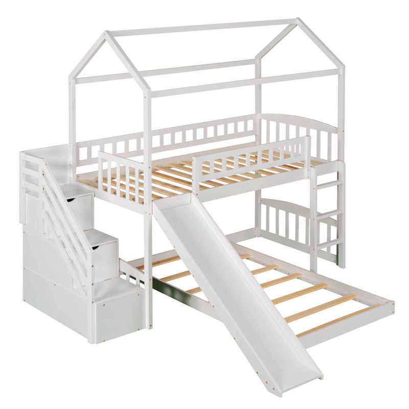 Liddington Platform Bed, White