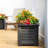 Lakeland Square Resin Planter with Water Reservoir-1947375405-1947375408
