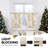 Christmas Wreath Printed Rod Pocket valance-1494939002