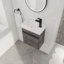 Meuble-lavabo flottant mural avec lavabo-548655638