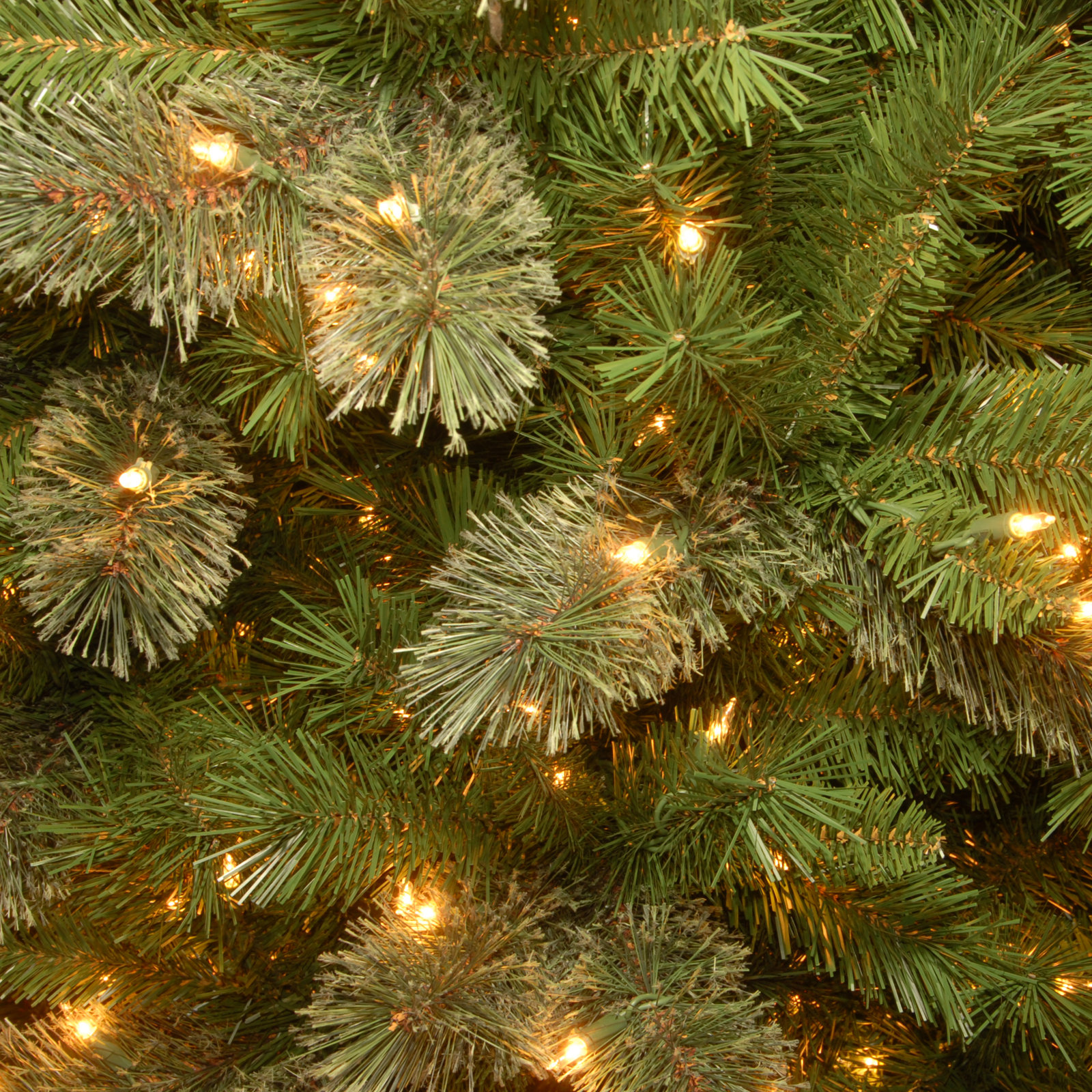 Pre-Lit Slim Pine Christmas Tree, 6.5'