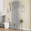 Armoire de rangement avec espace de rangement multifonctionnel, portes avec tablettes de rangement, 2 tiroirs, tablette réglable-1242611006