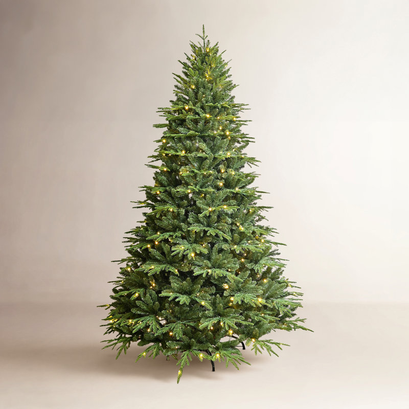 Sapin de Noël Minerva pré-illuminé en épicéa, H 4 pi