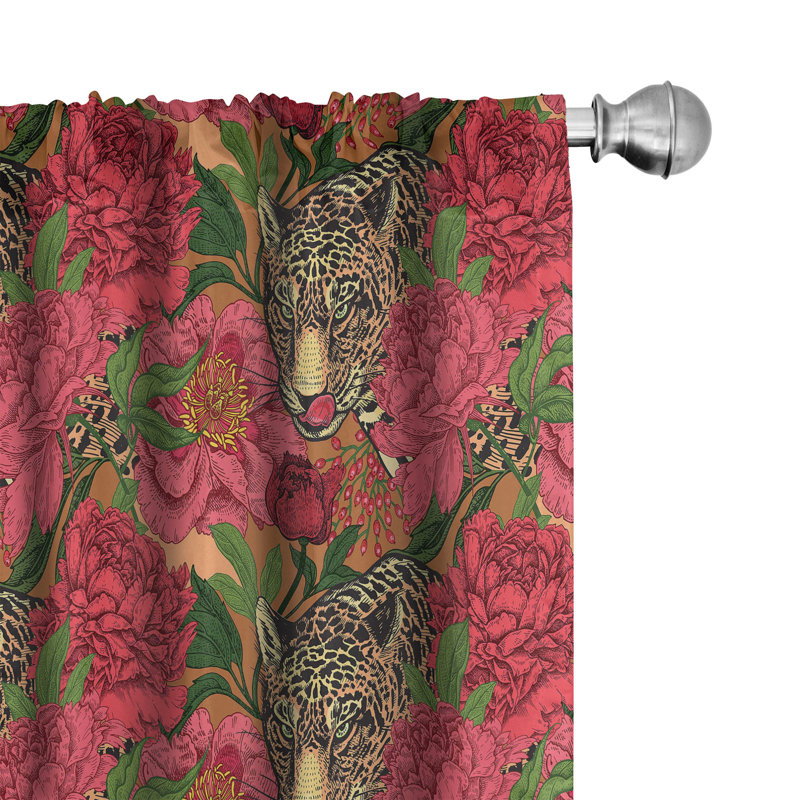 Athreya Semi Sheer Curtain Pair