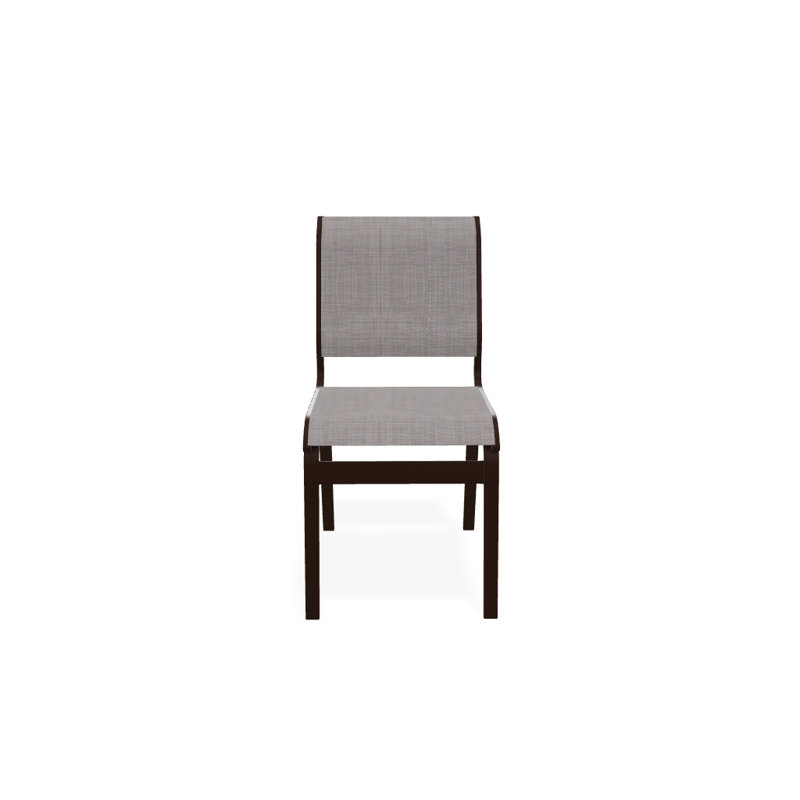 Chaise d'appoint de salle à manger Hiraku, Kona texturé, Oursin