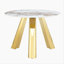 Luxurious Sintered Stone Dining Set with Stylish Chairs for Modern Homes-1430442906-1425452345-1425452348
