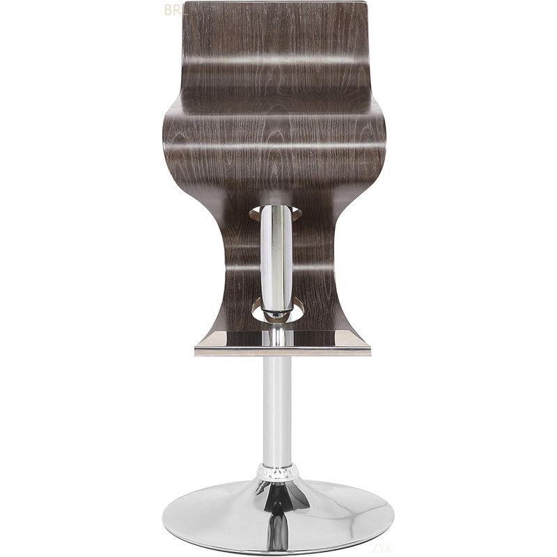 Tabouret de bar courbé pivotant ajustable Modern