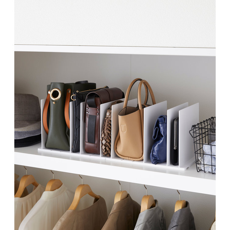 SOGA 2 Tier Multifunctional PP Plastic Bag Box Portable Cubby DIY Storage  Shelves Stackable Handbag Purse Organiser | Rockmans