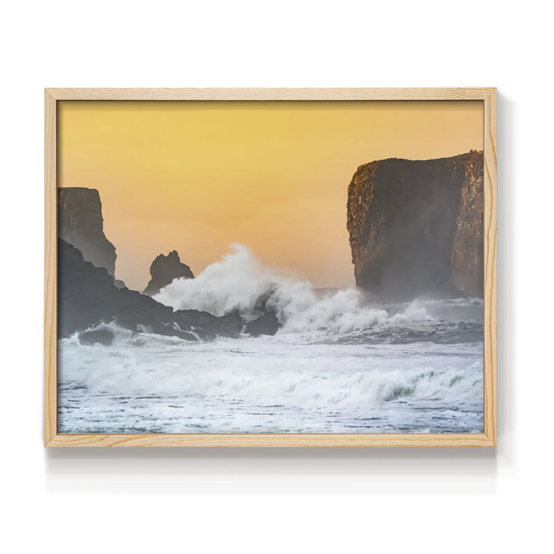 Spray -Framed Print - Restickable, Naturel, H 11 po x l 14 po