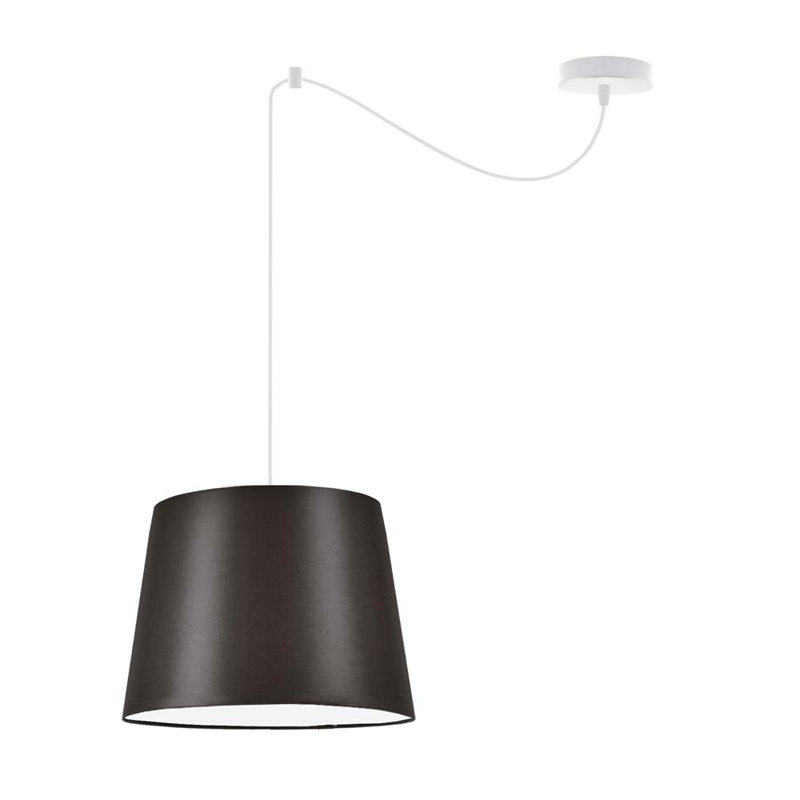 Gianlorenzo 1 - Light Pendant, White, Brown, 200cm H x 200cm W