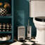 Harbour Housewares Square Toilet Brush and Holder-458443717