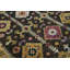 Tapis unique en or / gris de 2 pi 6 po x 8 pi