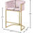 Hani Upholstered Counter Stool with Metal Frame-1769498031