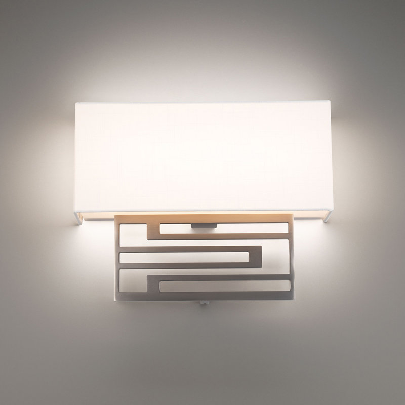 Vander LED Flush Mounted Sconce, 2700K, Silver