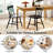 Dining Chairs Farmhouse Kitchen Chair With Rubber Wood Frame-1280860238-1280860227